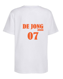 KIDS T-Shirt | Naam + Rugnummer