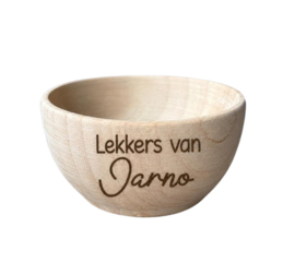 Houten Kommetje | Lekkers van....