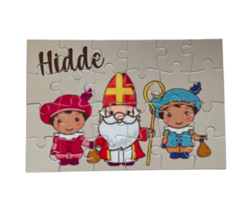 Sinterklaas puzzel | met naam