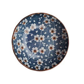 Keramiek Schaaltje  – Marrakech Blauw |Home Breeze – 9 cm