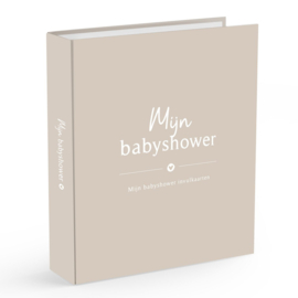 Bewaarbundel Babyshower invulkaarten A5