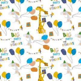 Inpakpapier | Birthday big party