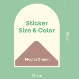 Magnetic Wallpaper | Mocha Cream