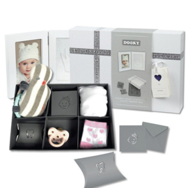 MEMORY BOX GIFTSET DOUBLE FRAME WHITE