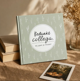 Afscheidsboek Bedankt Collega – Twigs