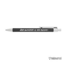 Pen | Deze meester is een topper