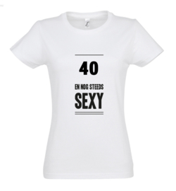 T-shirt | 50 en nog steeds sexy