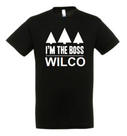 Heren shirt | I'M THE BOSS + naam