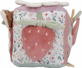 Little dutch Zachte Activiteitenkubus - Fairy Garden GRS met naam