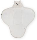 Wikkeldeken Teddy Bear - off white
