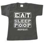 T-Shirt - Eat Sleep Poop Repeat