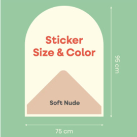 Magnetic Wallpaper | Soft Nude