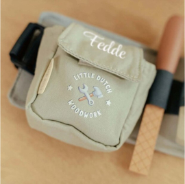 Little Dutch | Gereedschaps riem met houten gereedschap