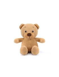 Retro Teddy beer met shirtje | Licht Bruin | 22 cm