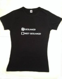 T-shirt | geslaagd