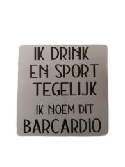 Bierviltjes met leuke tekst
