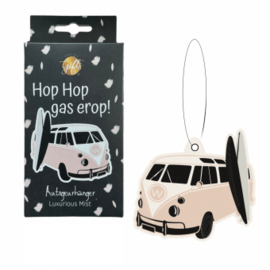 (Auto)geurhanger - Hop hop gas erop
