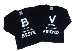 Tweeling shirtjes - Beste Vriend