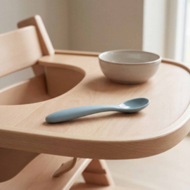 Kinder Siliconen Lepeltje | Stone Green