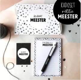 Kadoset | Notitie voor meester