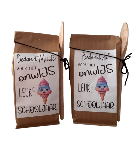 Ijsmix  | Bedankt voor het onwIJS leuke schooljaar