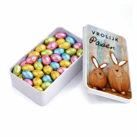 Paasblik  vrolijk pasen| rechthoek