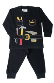 Pyjama Handyman - Zwart