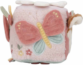 Little dutch Zachte Activiteitenkubus - Fairy Garden GRS met naam