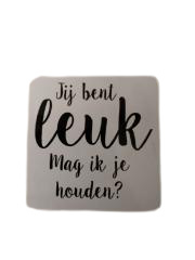 Bierviltjes met leuke tekst