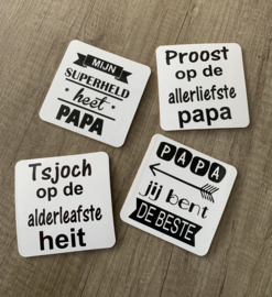 Leuke onderzetters voor papa`s