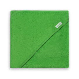 Badcape met naam | Appel groen