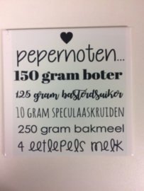 Tegeltje sinterklaas/ Friese tekst