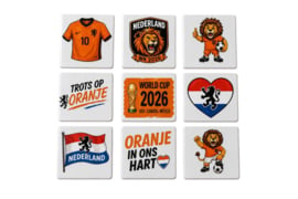 Oranje Koelkastmagneten – WK 2026 Collectie