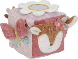Little dutch Zachte Activiteitenkubus - Fairy Garden GRS met naam