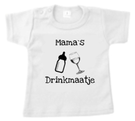 T-Shirt - Papa`s drinkmaatje | Mama's drinkmaatje