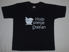 T-shirt Hulp Pietje met naam