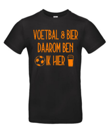 VOLWASSEN T-Shirt | Voetbal & Bier