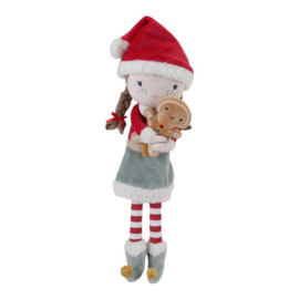 Little Dutch knuffelpop kerst Rosa 35 cm