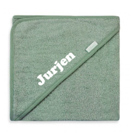 Brievenbus kraampakket met naam| Little swan - Green