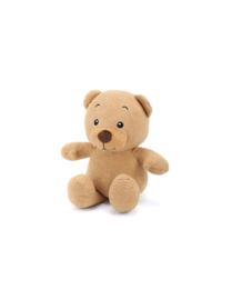 Retro Teddy beer met shirtje | Licht Bruin | 22 cm