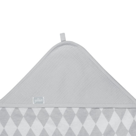 Jollein Badcape 75x75cm Mini waffle vintage grey