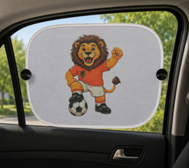 Set van 2 zonneschermen  | Oranje leeuw