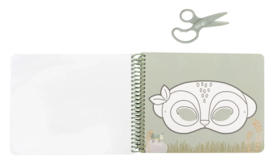 Little Dutch | boek met schaar Safari Friends