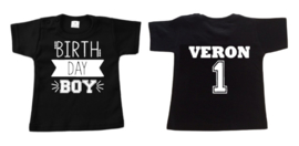 Verjaardag t-shirt met naam - leeftijd | Birthday Boy