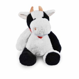 Knuffel koe 30 cm | met bedrukt t-shirtje