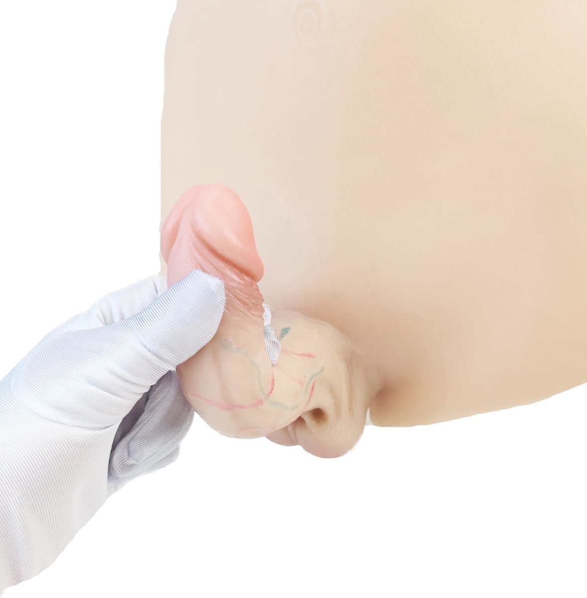BNDGx® - Realistische Nep kunst penis broek pak - grote dildo sex onderbroek -siliconen pak bodysuit