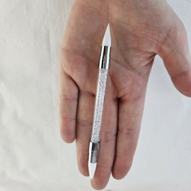 Nail art applicator pen - voor art nagel lak siliconen nagellak kwast zacht en buigbaar