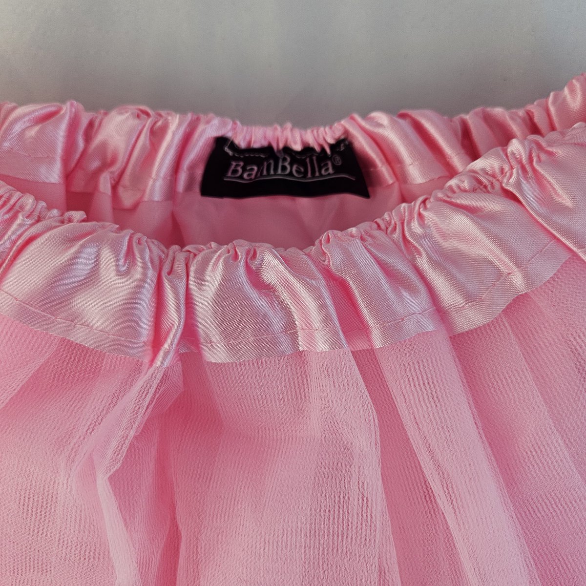 BamBella® - Onesize - Wit tule rok poffig Tulle laagjes rokje rok dames