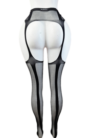 BamBella ® - Panty -Onesize - gaas maillot dunne pantys Dames - Onesize - sexy Erotische lingerie van kant