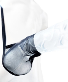 BamBella® - Erotische bondage lingerie voor mannen -zwart Kant Panty string voor heren sexy kleding voor koppels open kruis penis ring